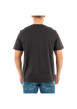 Thumbnail T-shirt en coton noir avec logo iconique imprimé et une coupe droite - Image 4