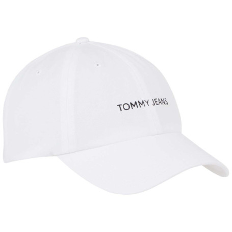 Casquette en coton biologique blanche unie...