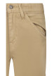 Thumbnail Pantalon cargo en coton camel uni avec une coupe droite et des poches - Image 3