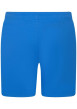 Thumbnail Short de bain bleu uni coupe droite avec taille élastiquée et cordon de serrage - Image 2