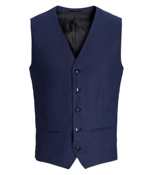 Gilet Tricoté Sans Manches Homme | Col En V | Style Vintage Décontracté | Tissu Anti-Bouloche