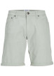 Thumbnail Short 5 Poches Rick en coton vert d'eau uni avec une coupe chino