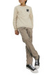 Thumbnail Pantalon Marco Dave en coton chocolat imprimé généraliste coupe chino - Image 2
