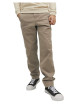 Thumbnail Pantalon Marco Dave en coton chocolat imprimé généraliste coupe chino - Image 4