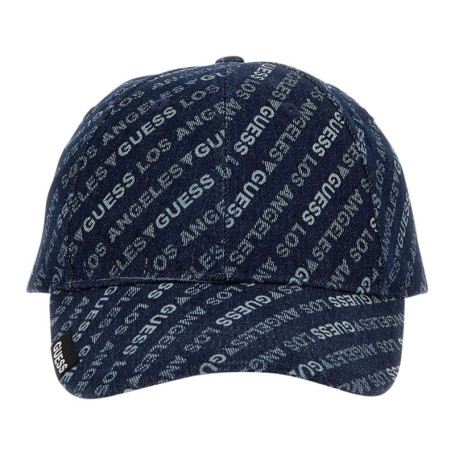 Casquette effet jean imprimée au nom de la...