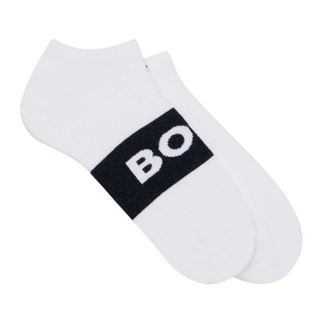 Lot de 2 paires de chaussettes en coton mélangé...