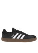 Thumbnail Baskets basses tennis Vl Court 3.0 noires avec semelle marron et lacets plats