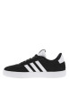 Thumbnail Baskets basses tennis Vl Court 3.0 en cuir nubuck noires avec lacets plats - Image 2