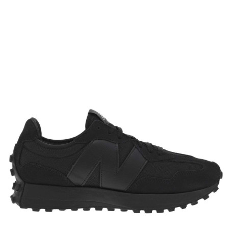 Baskets basses running 327 en cuir et cuir...