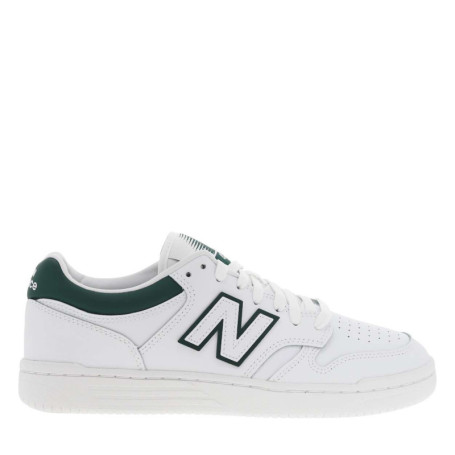 Baskets basses 480 style tennis en cuir...