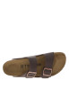 Thumbnail Mules Arizona marron avec 2 boucles à ardillon bronze sur le cou-de-pied - Image 4