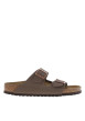 Thumbnail Mules Arizona marron avec logo sur le côté et 2 boucles à ardillon