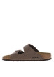 Thumbnail Mules Arizona marron avec logo sur le côté et 2 boucles à ardillon - Image 2