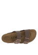 Thumbnail Mules Arizona marron avec logo sur le côté et 2 boucles à ardillon - Image 4