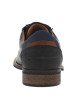 Thumbnail Derbies en cuir noires à talon plat avec fentes sur les côtés et lacets ronds - Image 6