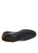 Thumbnail Baskets basses derbies en cuir bleu marine et marron avec des lacets ronds - Image 4