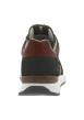Thumbnail Baskets basses en cuir kaki avec une semelle running et des lacets plats - Image 6
