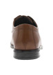Thumbnail Derbies Howard Walk en cuir cognac à talon plat avec des lacets ronds - Image 6