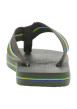 Thumbnail Tongs Urban Brasil olive avec couleurs du Brésil et larges brides - Image 6
