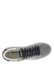 Thumbnail Baskets basses en toile grises et marine avec des lacets plats - Image 4