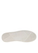 Thumbnail Baskets basses tennis en cuir blanches avec lacets plats et logo sur le côté - Image 5