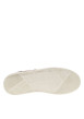 Thumbnail Baskets basses tennis en cuir cognac avec lacets plats et zip sur l'extérieur - Image 5
