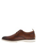 Thumbnail Derbies en cuir cognac avec empiècements foncés et fermeture à lacets ronds - Image 2