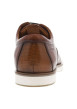 Thumbnail Derbies en cuir cognac avec empiècements foncés et fermeture à lacets ronds - Image 6