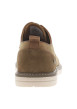 Thumbnail Baskets basses en cuir caramel avec trépointe contrastante et lacets ronds - Image 6