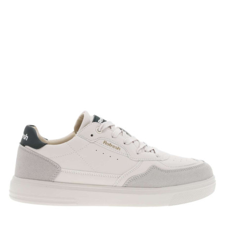 Baskets basses tennis vertes, grises et...
