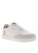 Thumbnail Baskets basses tennis vertes, grises et blanches avec des lacets plats - Image 3