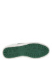 Thumbnail Baskets basses blanches et vertes à lacets plats avec logo sur l'extérieur - Image 5