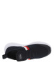 Thumbnail Baskets basses running bleu marine en slip-on avec des lacets plats - Image 4