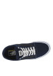 Thumbnail Baskets basses en toile Ward Deluxe bleu marine avec des lacets plats - Image 4