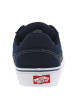 Thumbnail Baskets basses en toile Ward Deluxe bleu marine avec des lacets plats - Image 6
