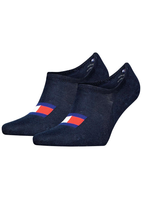 Lot de 2 paires de chaussettes en coton mélangé nuit unies coupe courte