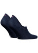 Thumbnail Lot de 2 paires de chaussettes en coton mélangé nuit unies coupe courte - Image 2