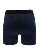 Thumbnail Boxer marine uni avec une coupe fermée et une taille élastiquée - Image 2