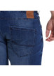 Thumbnail Short en jean en coton mélangé indigo avec un aspect délavé et une coupe longue - Image 4