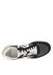 Thumbnail Baskets basses running noires avec des détails jaune fluo et des lacets plats - Image 4