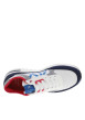 Thumbnail Baskets basses running blanches avec des lacets plats et patchwork - Image 4