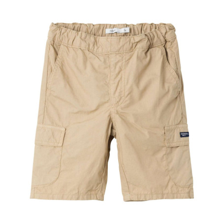 Short cargo RYAN en coton beige avec coupe...