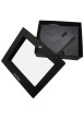 Thumbnail Coffret bonnet et écharpe gris unis à revers et avec une coupe longue - Image 2