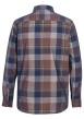 Thumbnail Chemise en coton à carreaux multicolores à coupe droite et un col français - Image 2