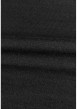 Thumbnail Pull noir uni avec une coupe droite un col rond et des manches longues - Image 3