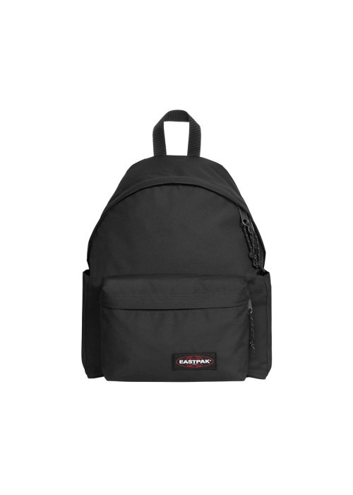 Sac à dos Day Pak'R noir avec patch logotpé à l'avant et multiples rangemments