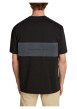 Thumbnail T-shirt en coton noir uni col rond et avec nom de la marque dans le dos - Image 4