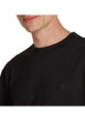 Thumbnail T-shirt en coton noir uni col rond et avec nom de la marque dans le dos - Image 5