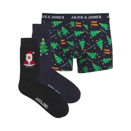 Coffret de Noël chaussettes et boxer en coton...
