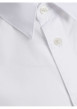 Thumbnail Chemise blanche unie avec une coupe ajustée et des manches longues boutonnées - Image 2